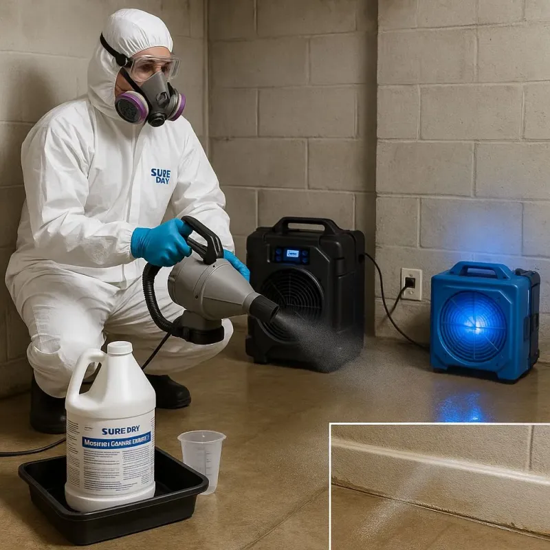 Sanitization and Odor Removal process in Sewaren, NJ