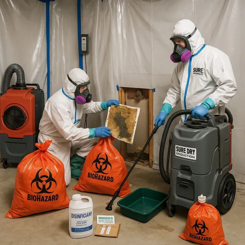Contaminated Water Handling Protocols process in Sewaren, NJ